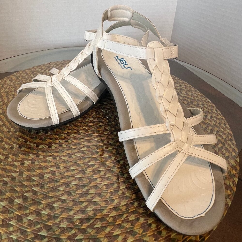 JBU Leila Braided Wedge Sandals - Picture 2 of 16